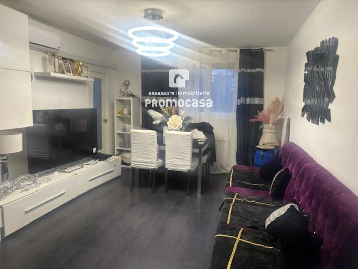 Wohnzimmer von Wohnung zum Verkauf in Badia del Vallès mit Klimaanlage, Heizung und Terrasse
