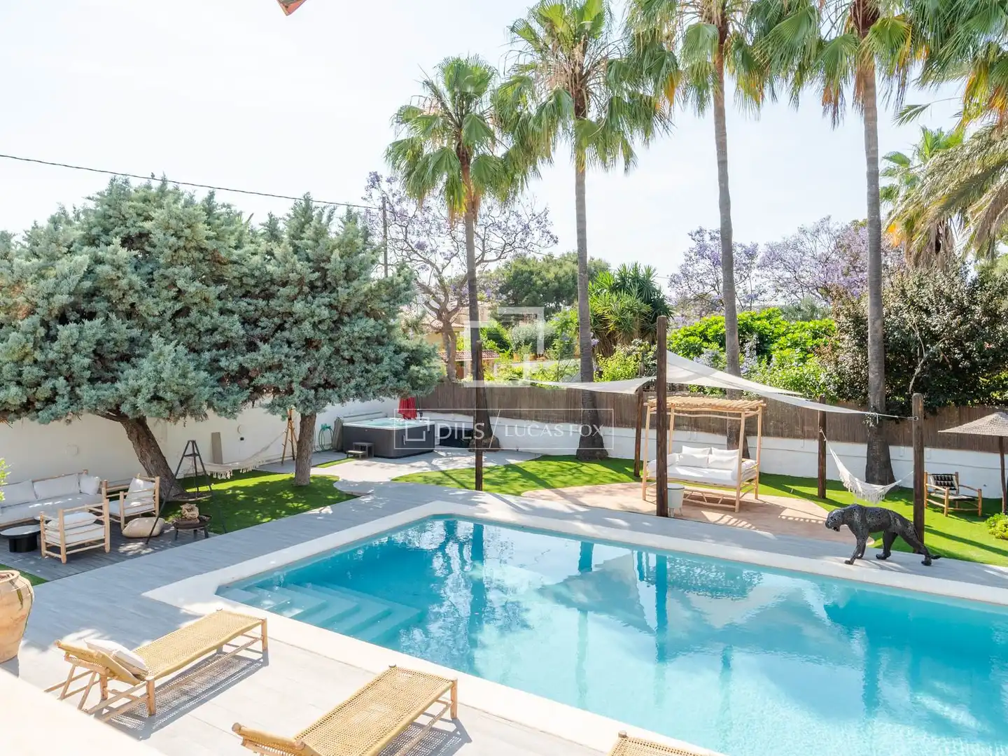 Jardín de Casa o chalet de alquiler en Bétera con Aire acondicionado, Calefacción y Terraza
