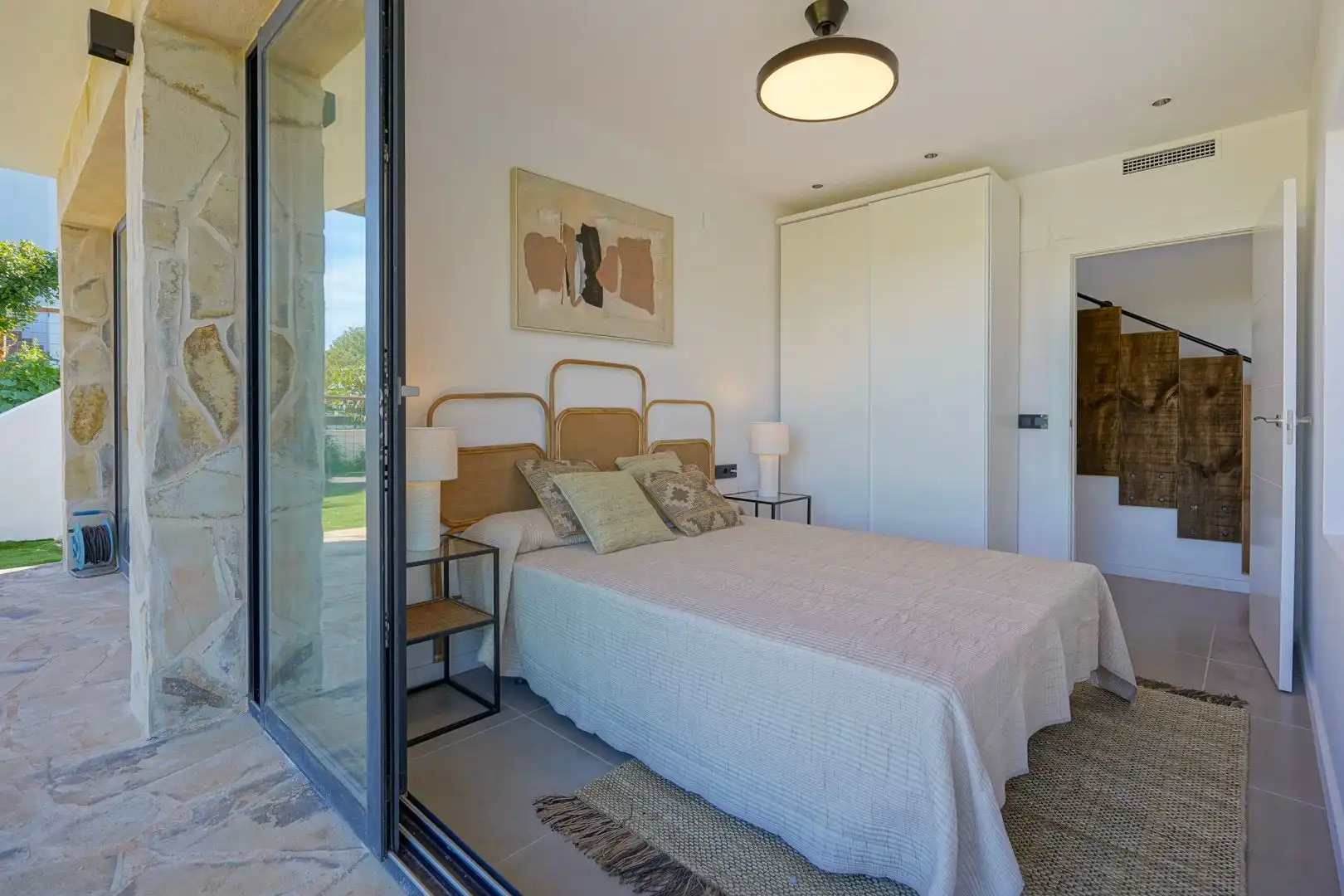 Bedroom of Houses for sale in Jávea / Xàbia  with Air Conditioner, Heating and Private garden