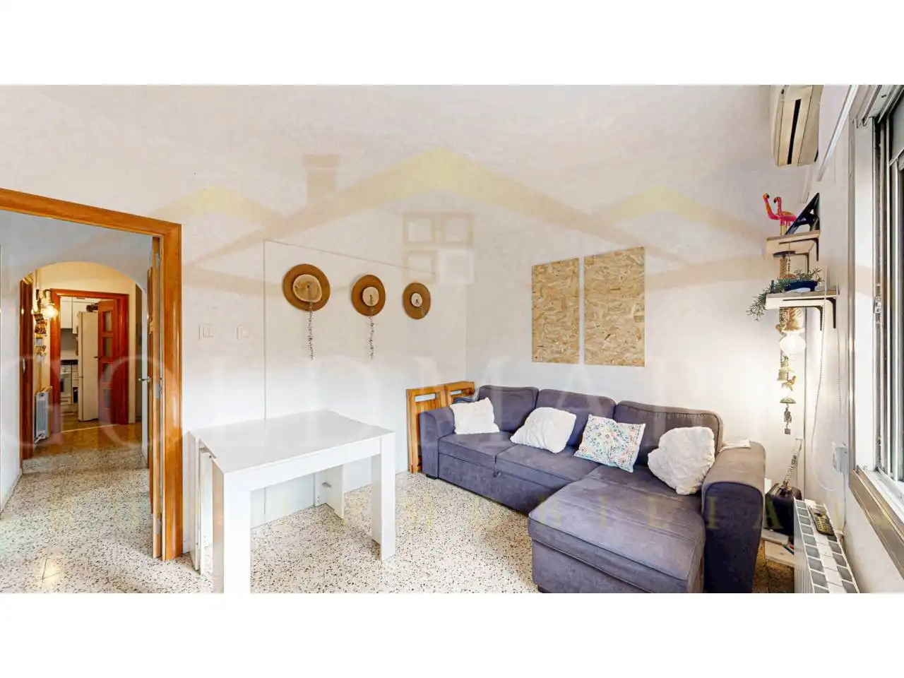 Living room of Flat for sale in Pallejà  with Air Conditioner and Heating