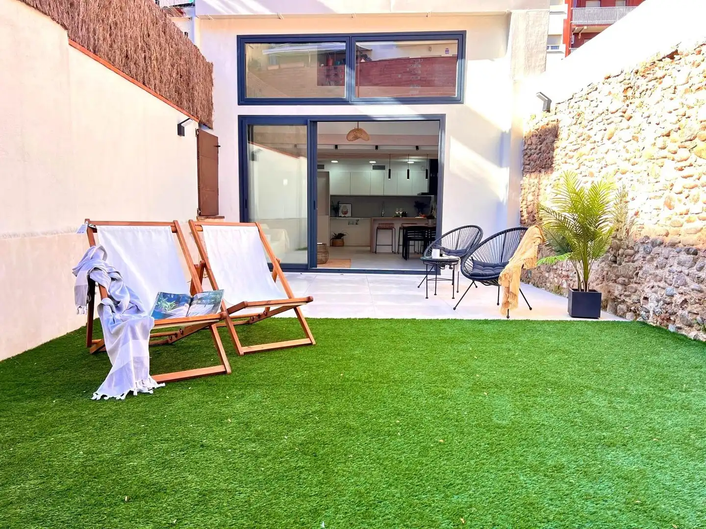 Terraza de Casa o chalet en venta en Granollers con Aire acondicionado, Calefacción y Jardín privado