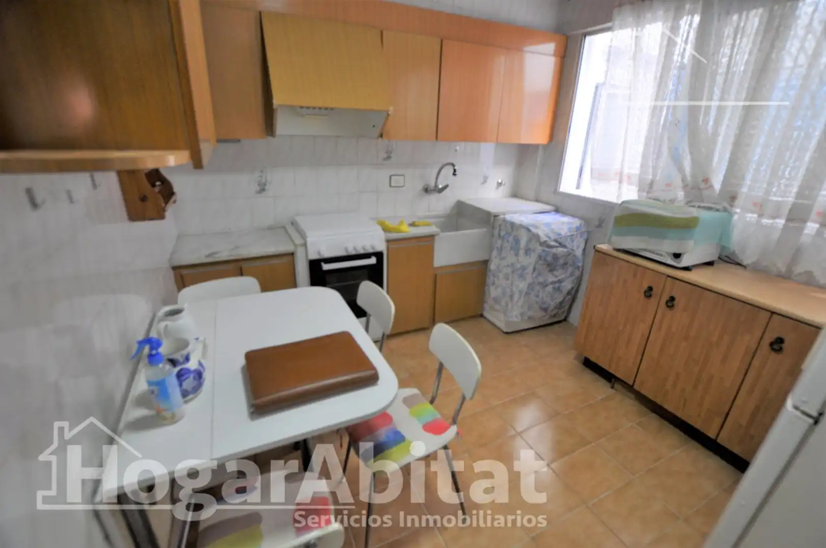 Kitchen of Flat for sale in Xirivella  with Air Conditioner, Heating and Furnished