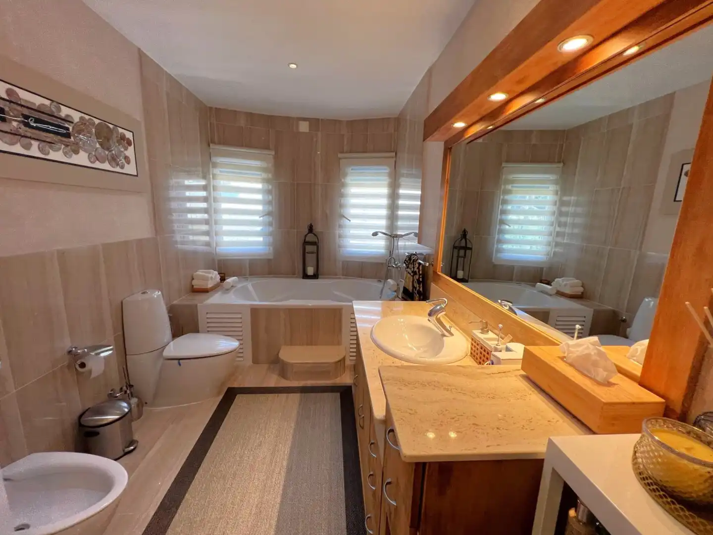 Baño de Casa o chalet en venta en Estepona con Aire acondicionado, Jardín privado y Terraza