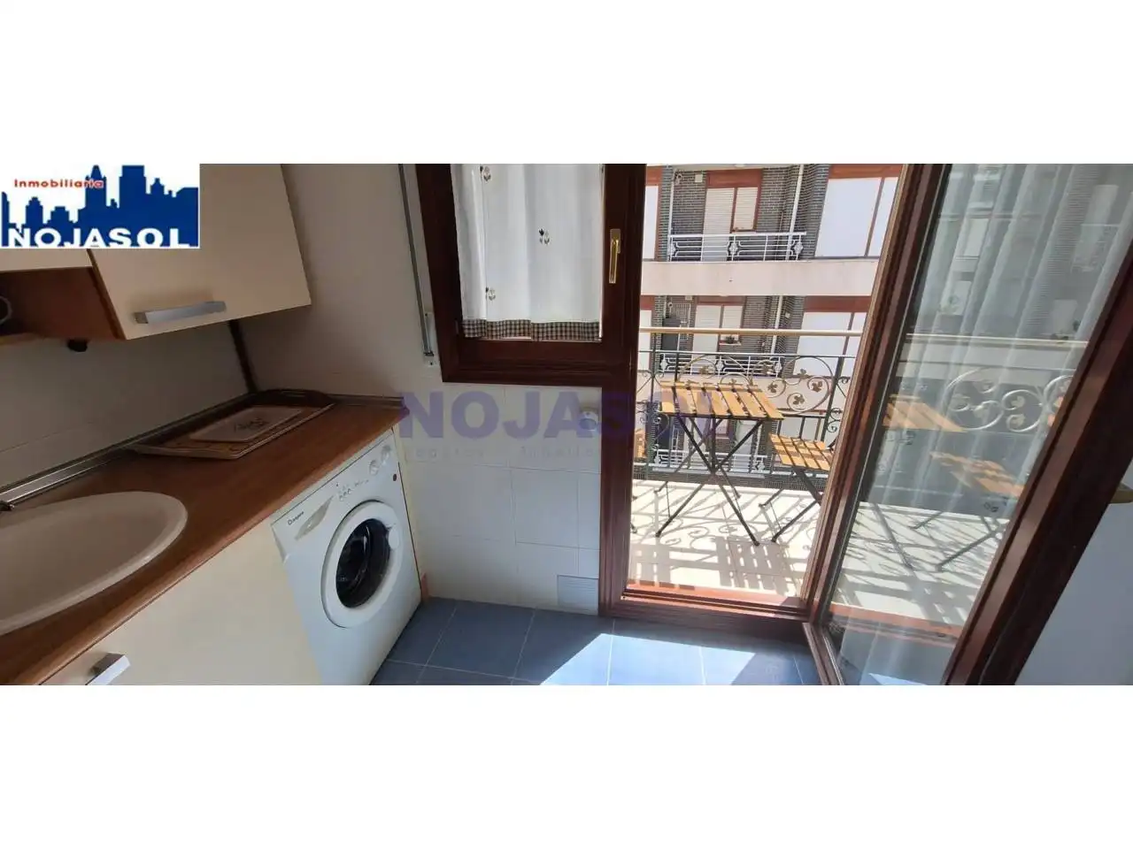 Balcony of Apartments for rent in Noja  with Heating, Terrace and Furnished