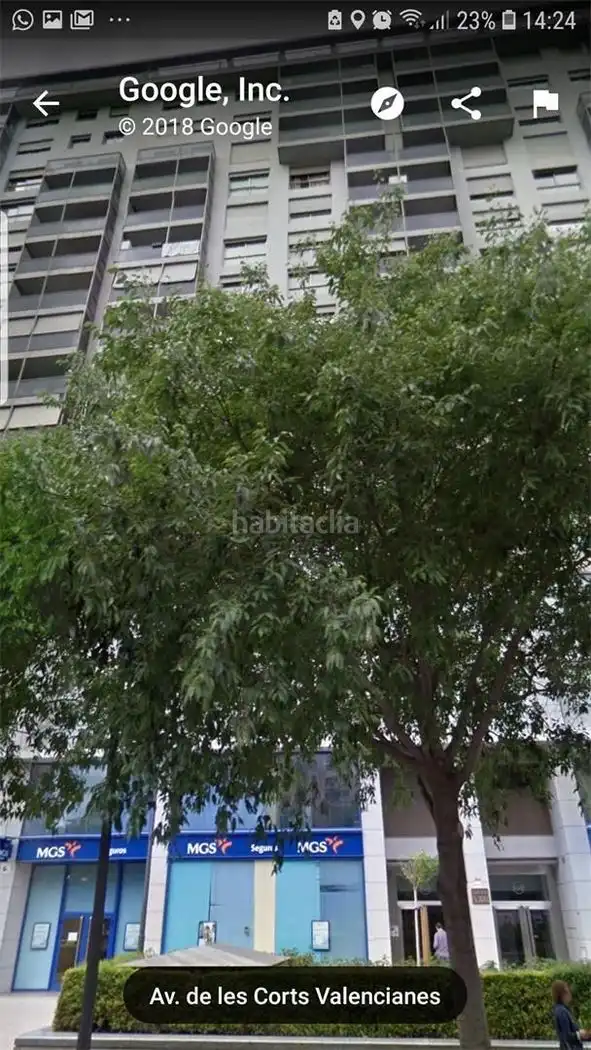 Einzelparkplatz zum Verkauf in Avinguda de les Corts Valencianes 45a, imagen 2