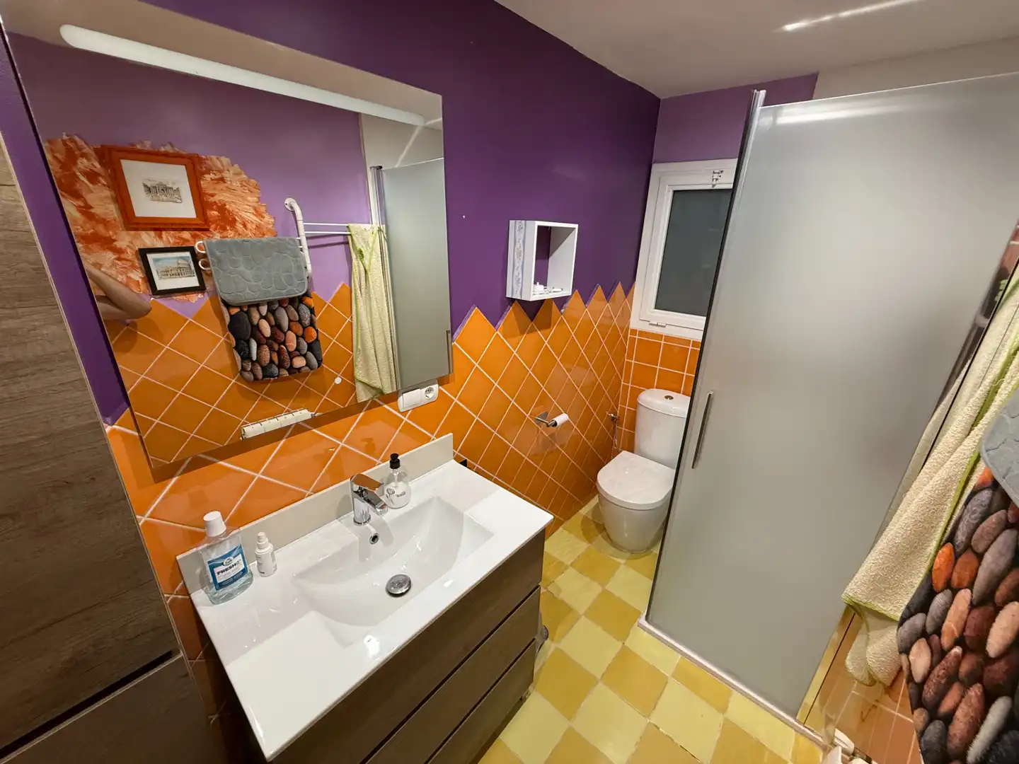Bathroom of Flat for sale in L'Ametlla del Vallès  with Air Conditioner, Heating and Furnished