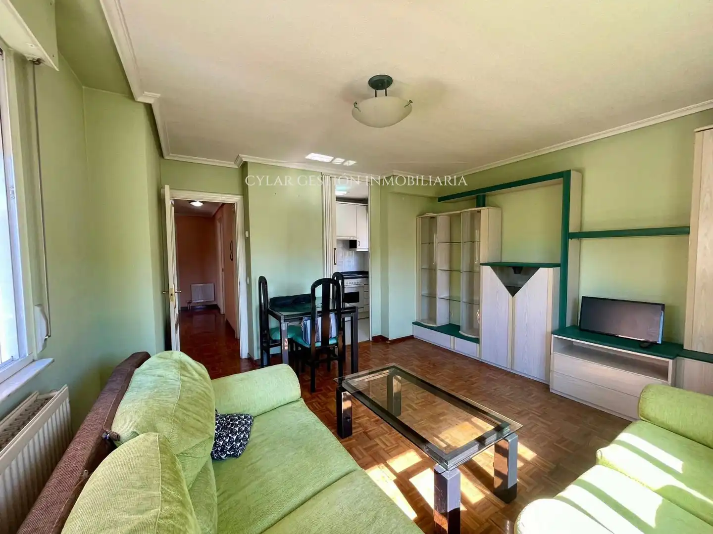 Sala de estar de Piso en venta en Salamanca con Calefacción, Terraza y Amueblado