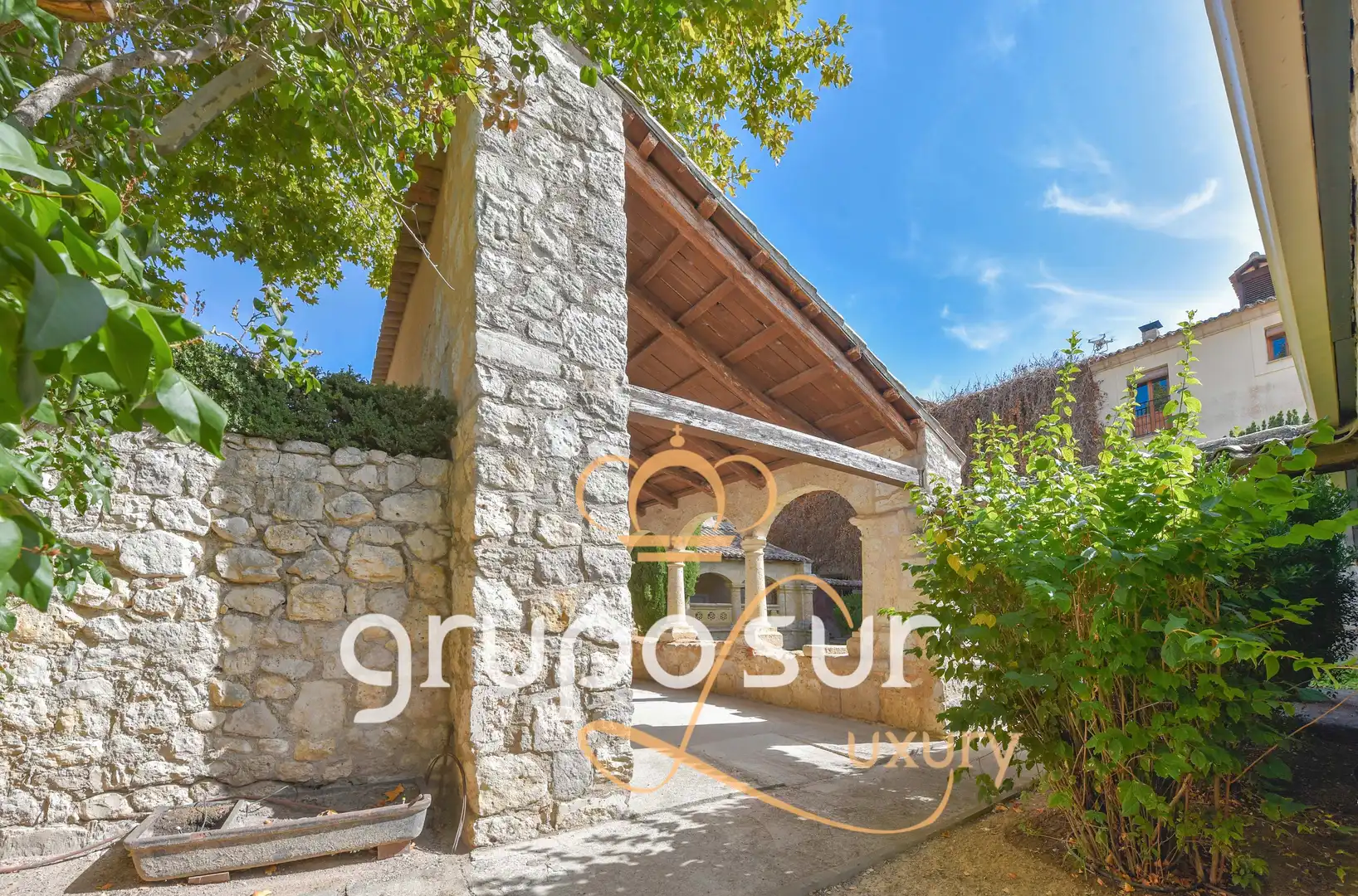 Jardín de Casa o chalet en venta en San Cebrián de Mazote con Calefacción, Jardín privado y Parquet