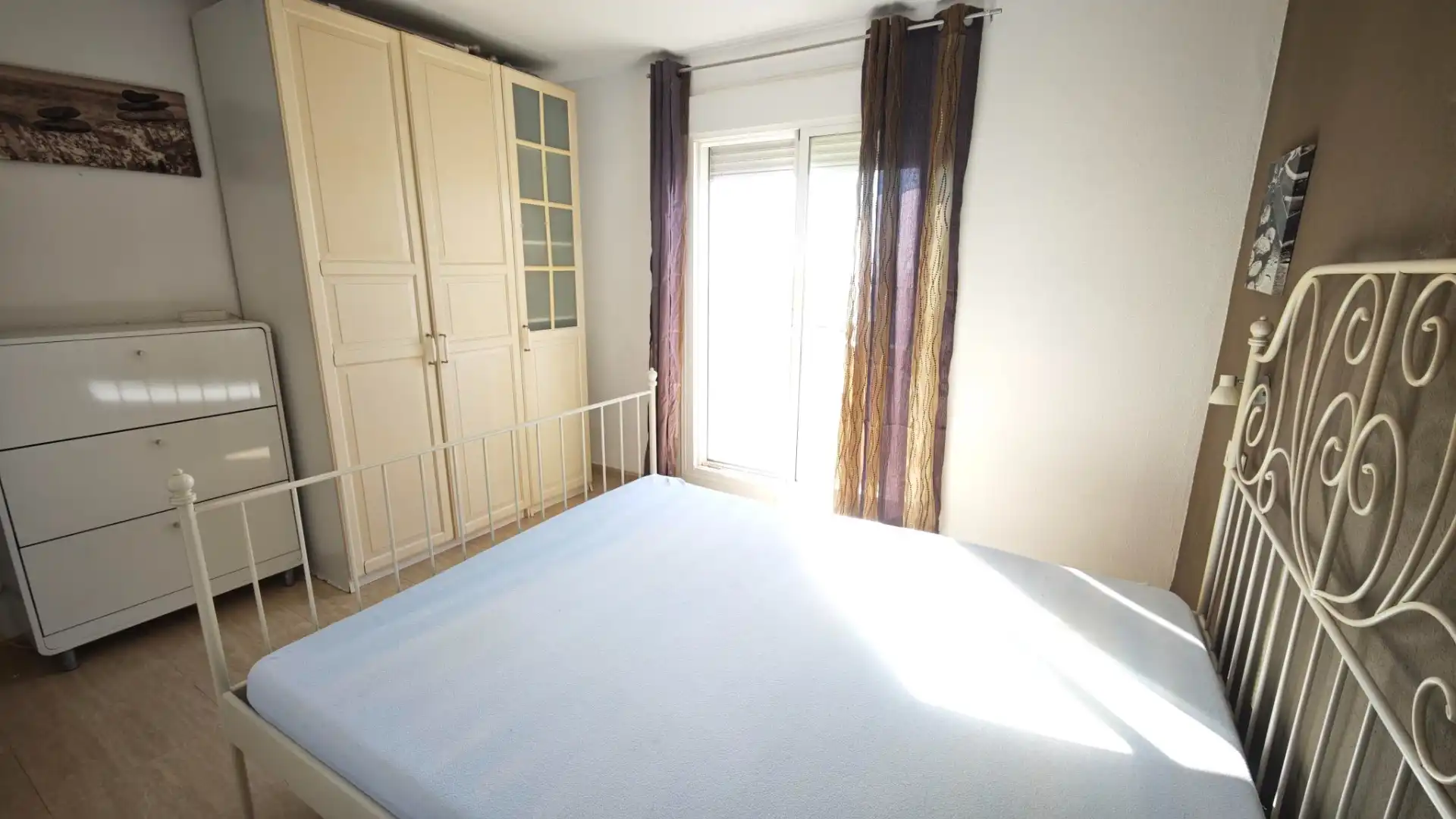 Bedroom of Attic for sale in Roquetas de Mar  with Air Conditioner, Terrace and Furnished