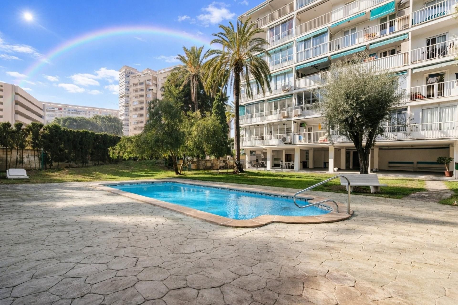 Swimming pool of Attic for sale in Alicante / Alacant  with Air Conditioner, Terrace and Community pool