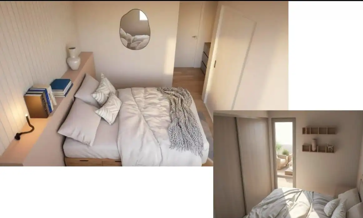 Schlafzimmer von Wohnung zum Verkauf in Cambrils mit Klimaanlage, Heizung und Privatgarten