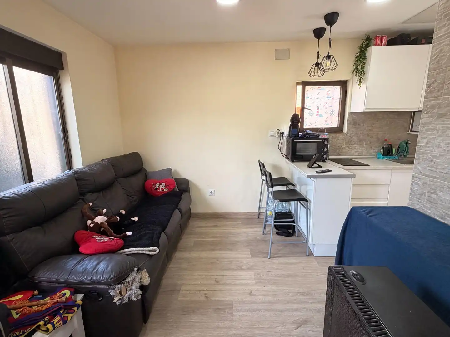 Sala de estar de Casa adosada en venta en Mieres (Asturias)