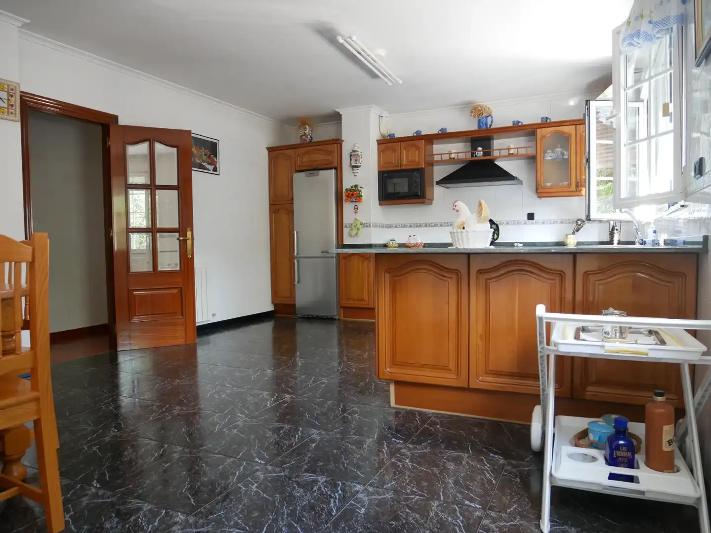 Cocina de Casa o chalet en venta en Arrankudiaga / Zollo con Calefacción, Jardín privado y Terraza