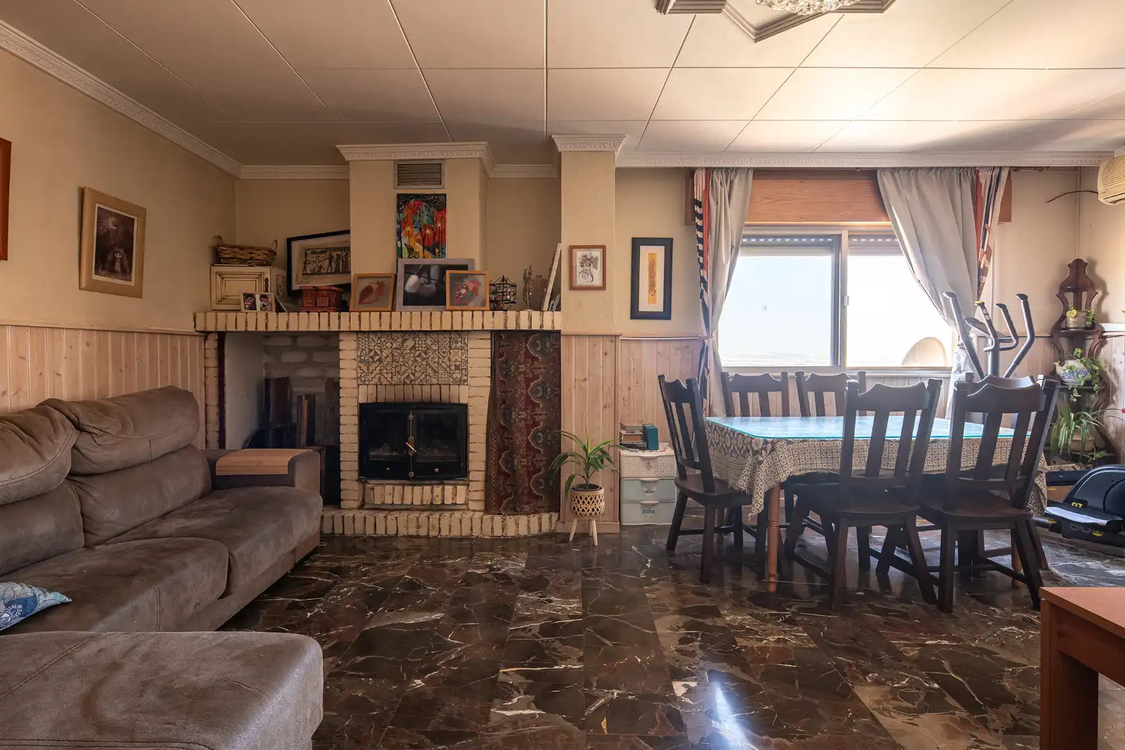 Sala de estar de Ático en venta en Huétor Vega con Aire acondicionado y Calefacción