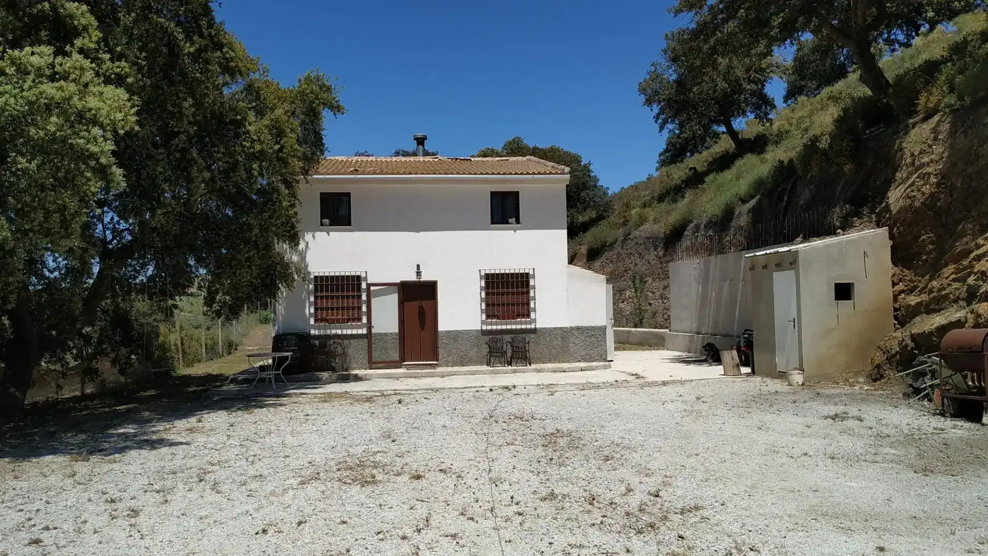 Vista exterior de Piso en venta en Alhama de Granada con Jardín privado y Piscina