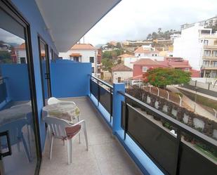 Terrassa de Apartament de lloguer en Puerto de la Cruz amb Piscina