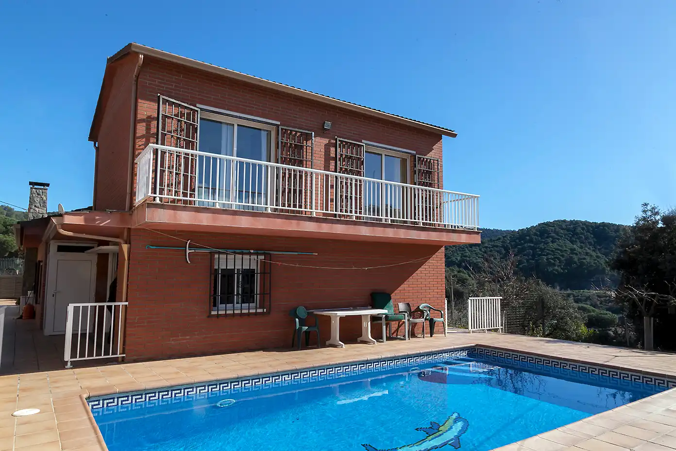 Piscina de Casa o xalet en venda en La Roca del Vallès amb Calefacció, Jardí privat i Terrassa