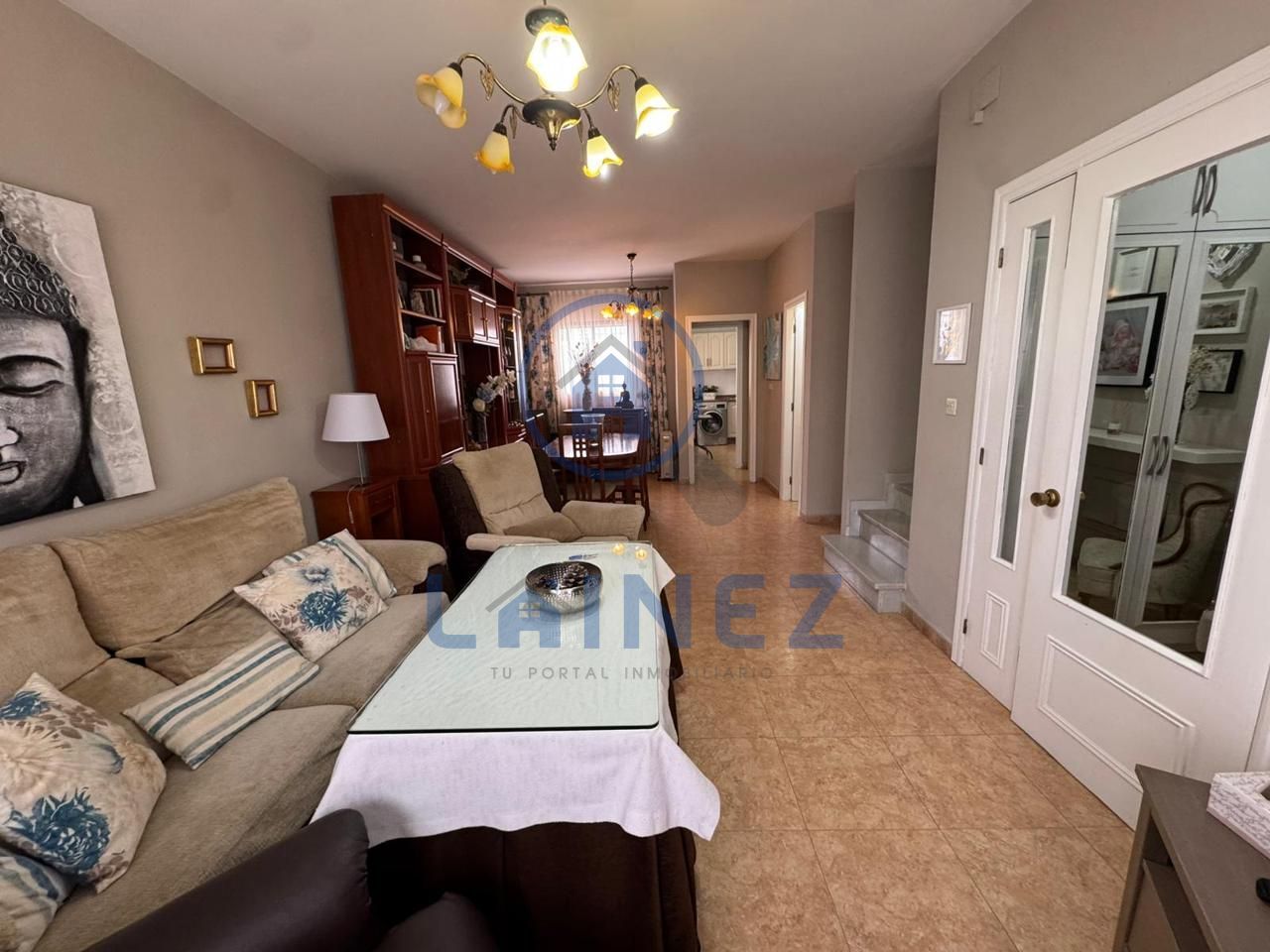 Sala de estar de Casa o chalet en venta en Peñarroya-Pueblonuevo con Aire acondicionado