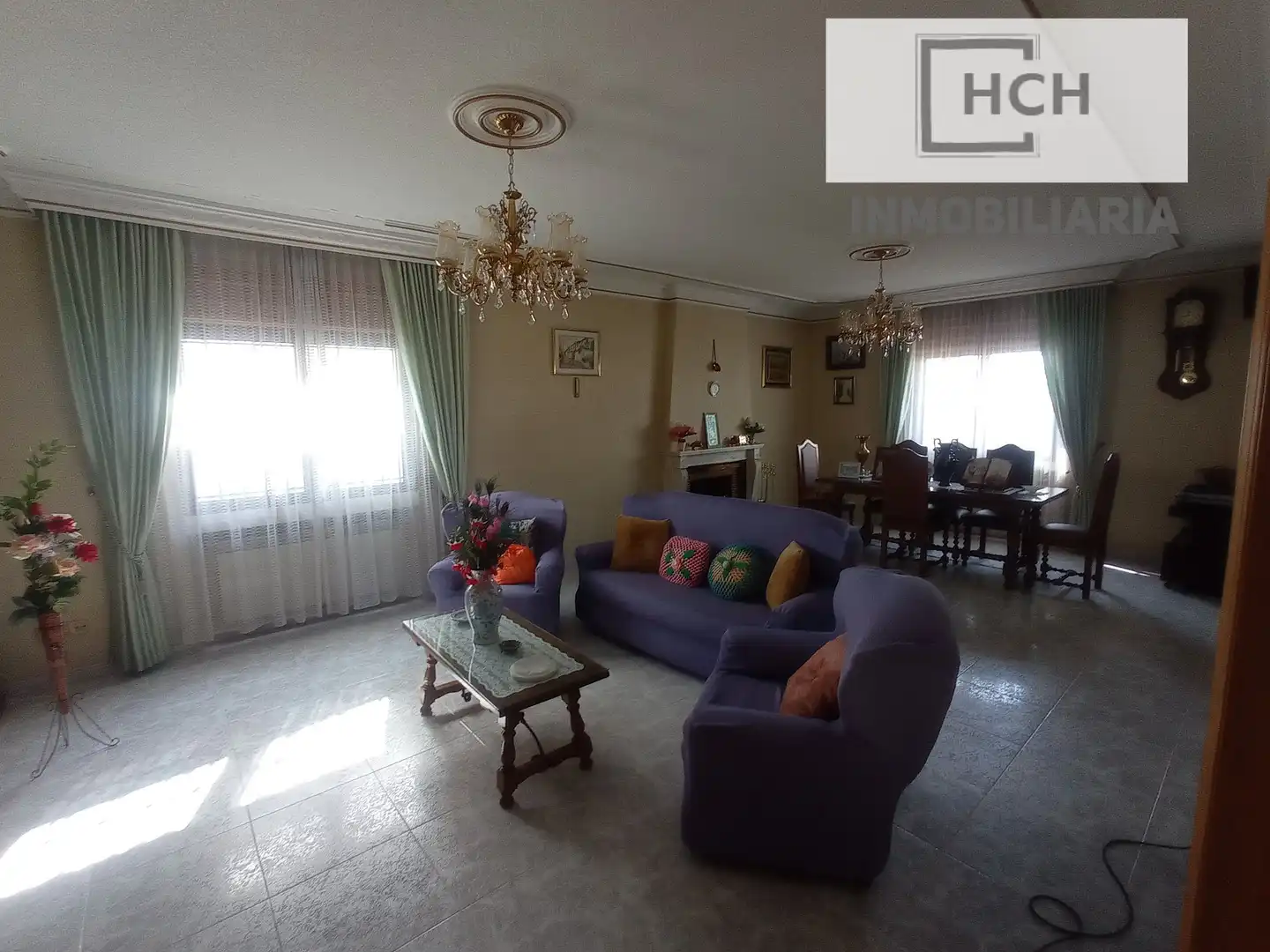 Sala de estar de Casa o chalet en venta en La Puebla de Montalbán con Calefacción, Jardín privado y Terraza