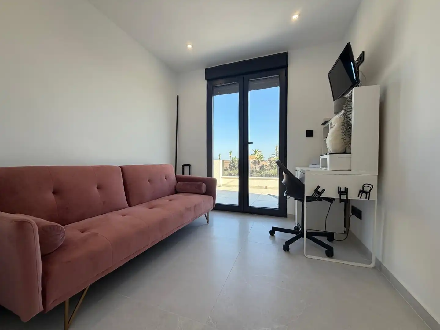 Sala de estar de Casa o chalet en venta en Elche / Elx con Aire acondicionado, Terraza y Piscina