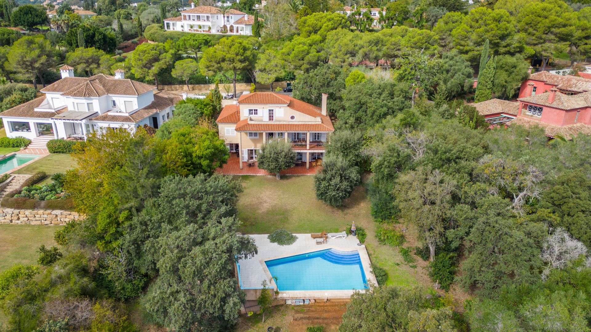Garden of House or chalet for sale in Sotogrande  with Heating, Terrace and Swimming Pool