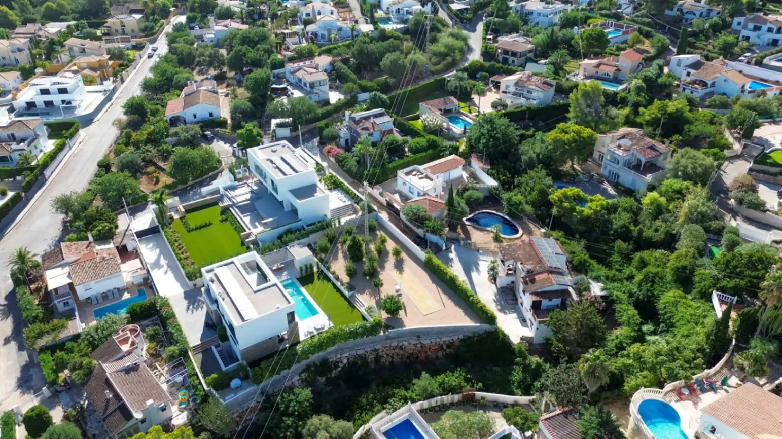 Exterior view of Houses for sale in Dénia  with Air Conditioner, Heating and Terrace