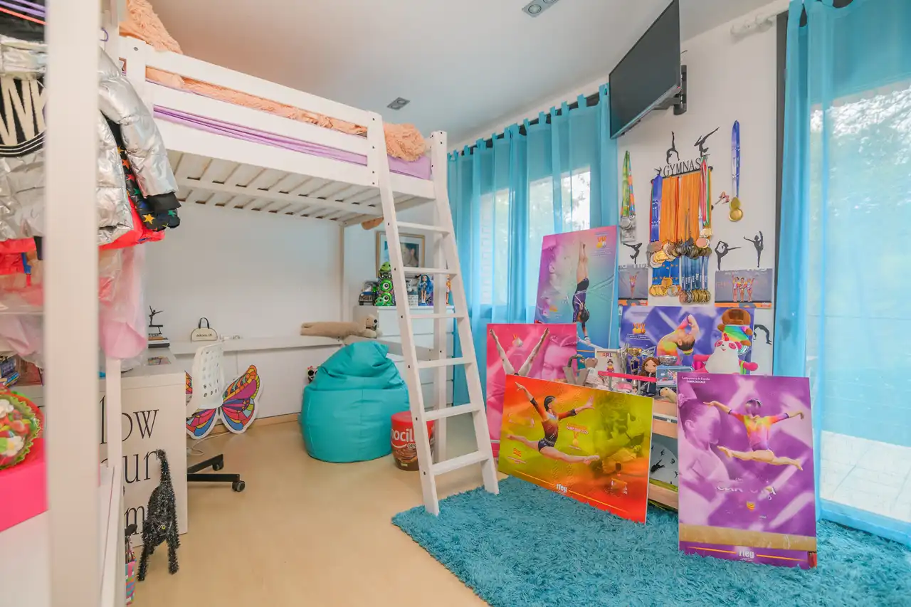 Habitación de Casa o chalet de alquiler en Begues con Aire acondicionado, Calefacción y Jardín privado