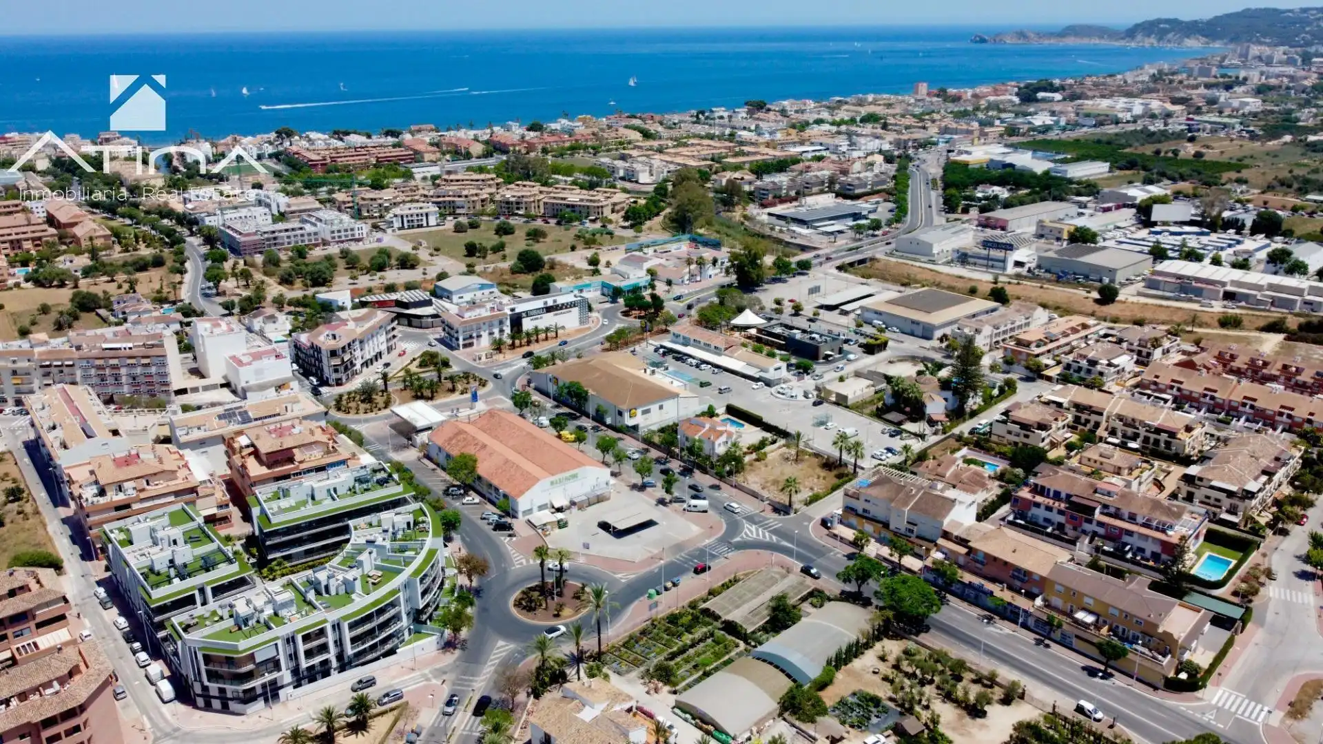 Vista exterior de Apartament en venda en Jávea / Xàbia amb Aire condicionat, Jardí privat i Terrassa