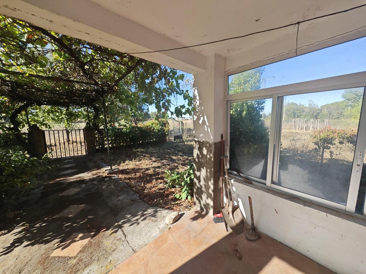 Exterior view of Country house for sale in Plasencia  with Private garden and Swimming Pool