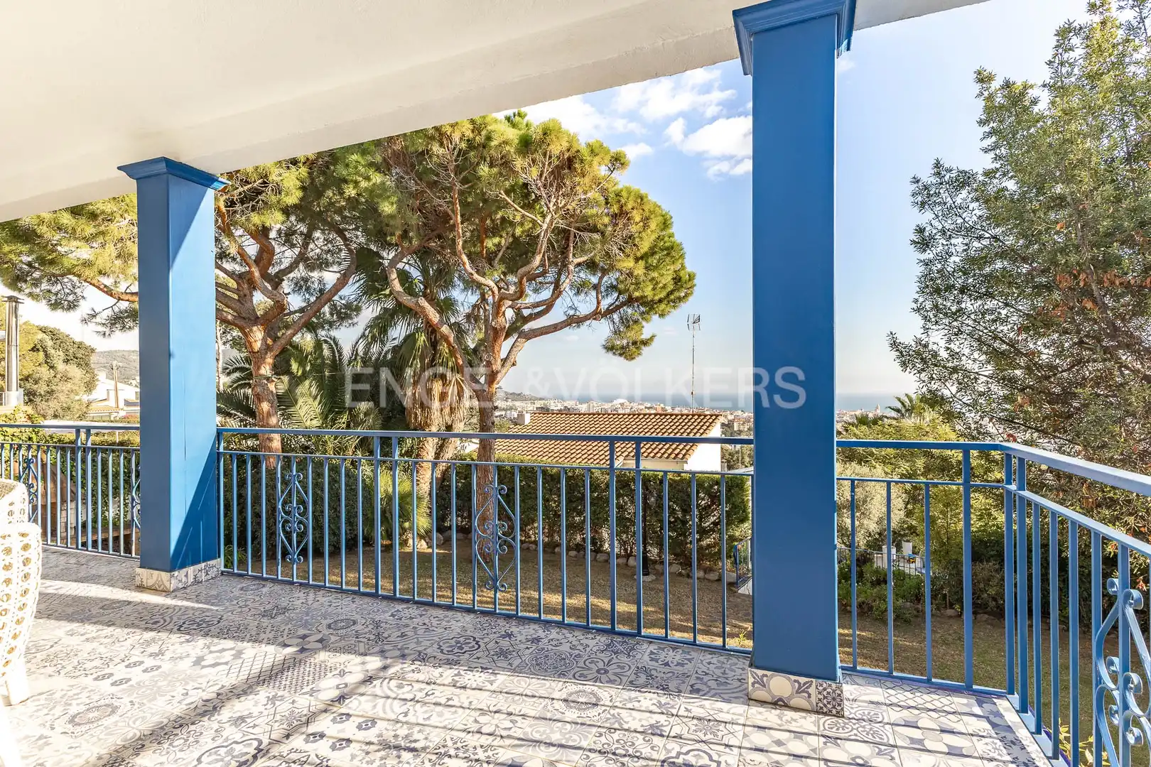 Terraza de Casa o chalet de alquiler en Sitges con Aire acondicionado, Calefacción y Jardín privado