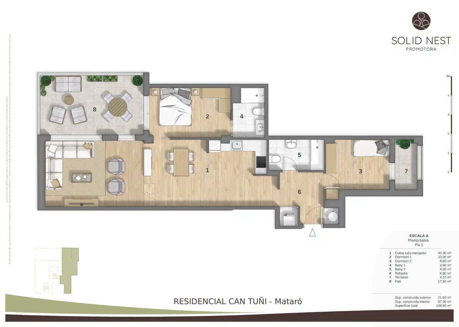 Ground floor with garden for sale in Cerdanyola, imagen 4