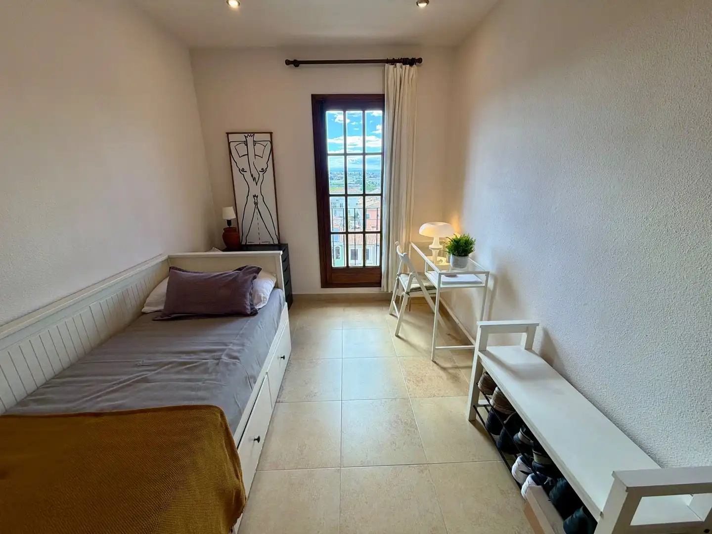 Bedroom of Apartments for sale in Alboraya  with Air Conditioner and Storage room