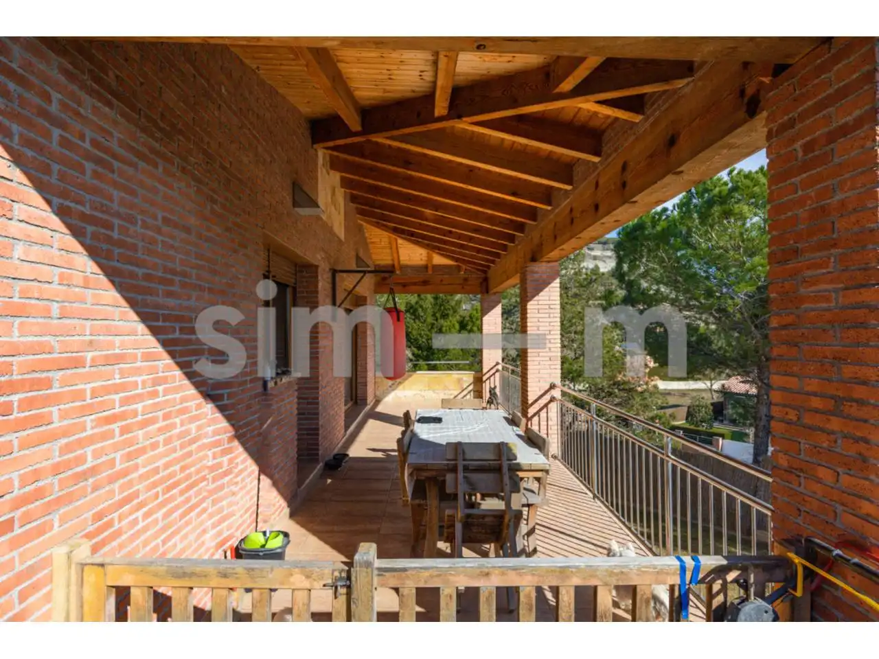 Terrassa de Casa o xalet de lloguer en Tona amb Aire condicionat, Calefacció i Jardí privat