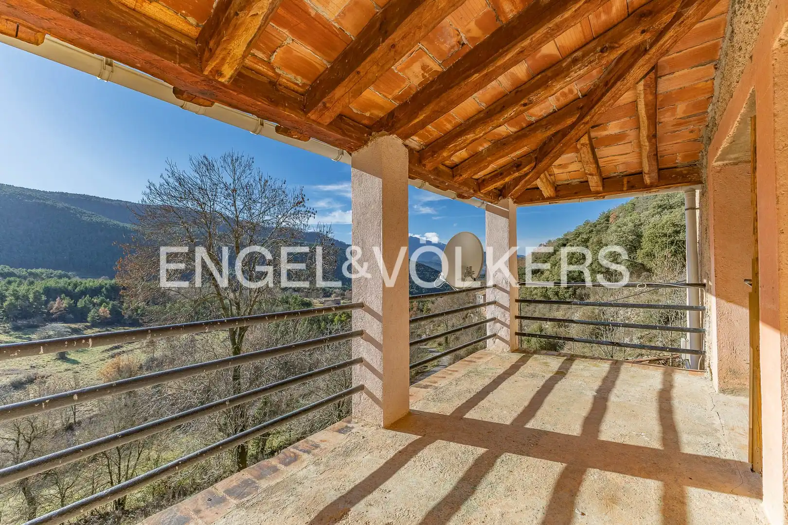 Terraza de Finca rústica en venta en Sant Julià de Cerdanyola con Calefacción, Jardín privado y Balcón