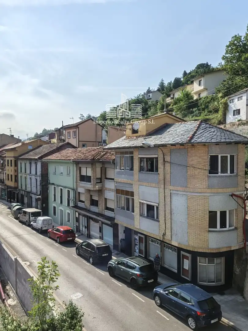 Vista exterior de Edifici en venda en Mieres (Asturias)
