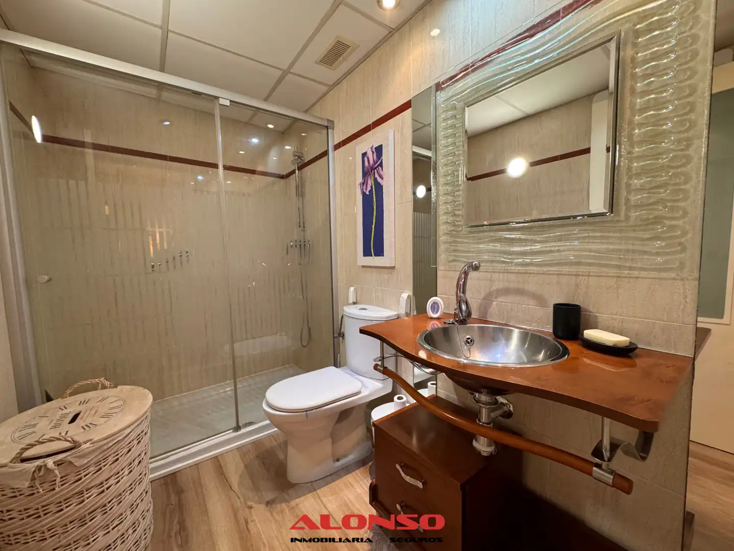 Bathroom of Attic for sale in Vinaròs  with Air Conditioner, Heating and Parquet flooring