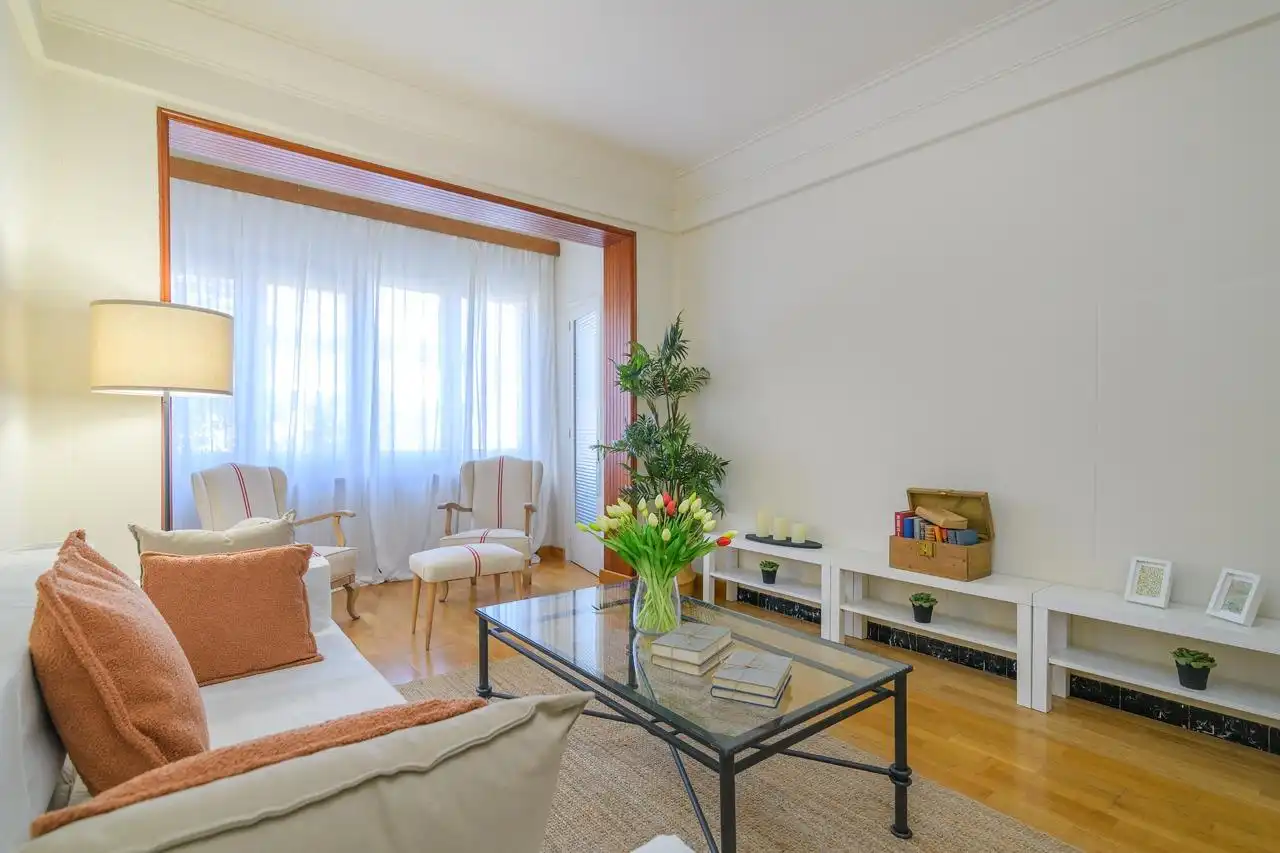 Sala de estar de Piso en venta en Manresa con Calefacción y Trastero