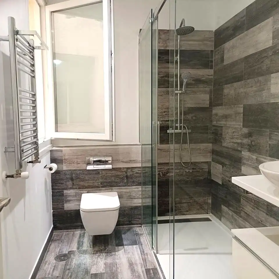 Baño de Piso de alquiler en Madrid con Aire acondicionado, Calefacción y Terraza