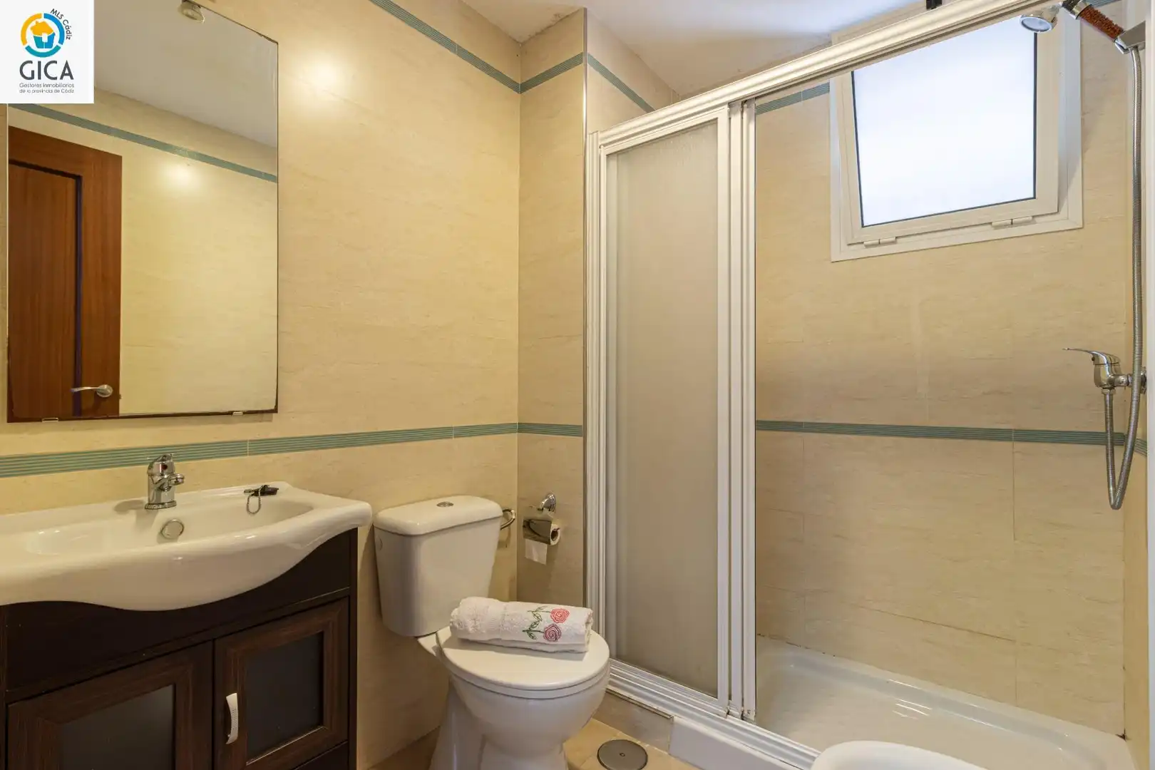 Bathroom of Flat for sale in Jerez de la Frontera  with Air Conditioner, Furnished and Community pool