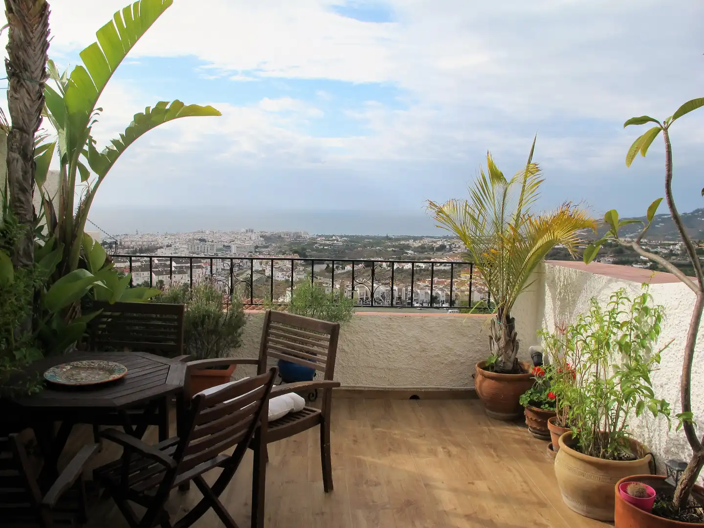 Terraza de Apartamento en venta en Nerja con Aire acondicionado, Terraza y Amueblado