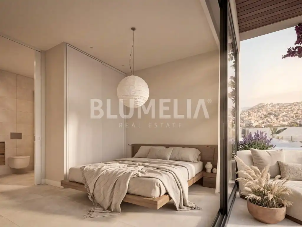Habitación de Apartamento en venta en Calpe / Calp con Aire acondicionado, Calefacción y Jardín privado