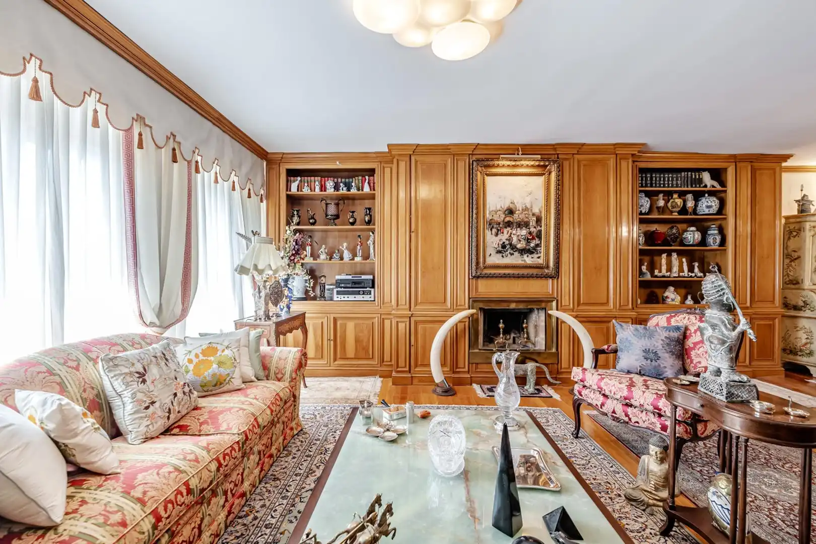 Wohnzimmer von Maisonette zum Verkauf in Majadahonda mit Heizung, Privatgarten und Terrasse