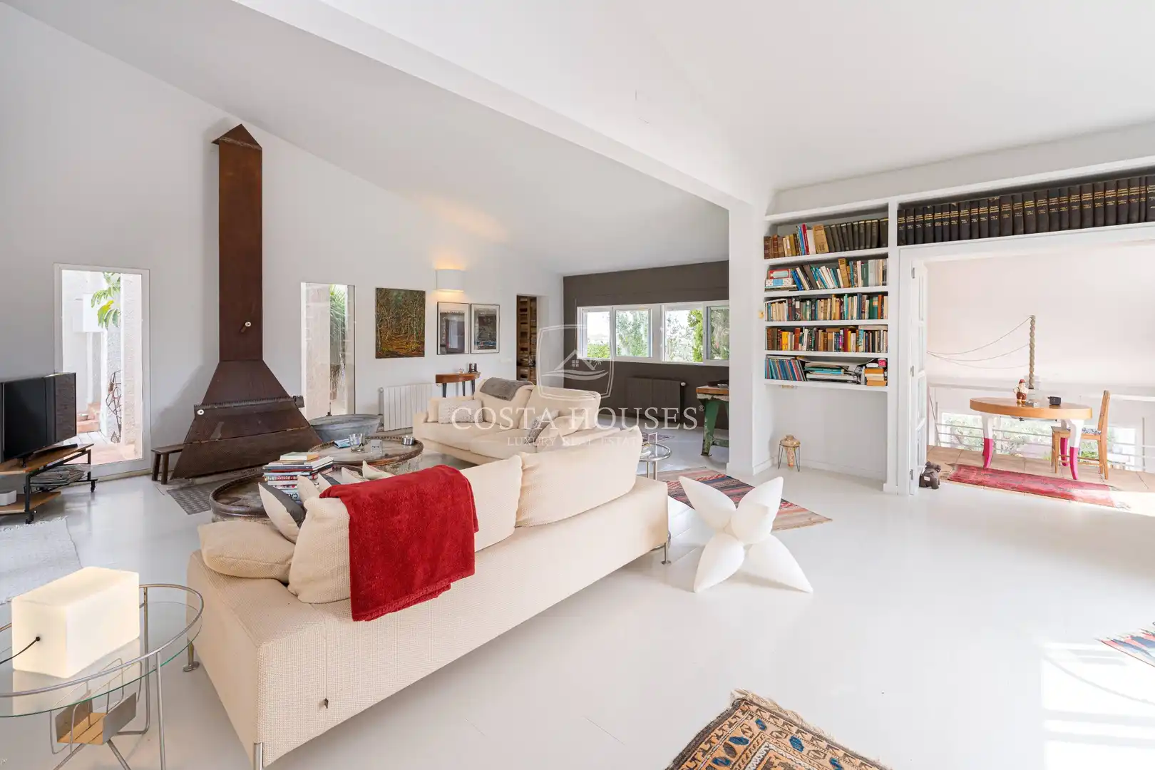 Sala de estar de Casa o chalet en venta en Pedreguer con Jardín privado, Terraza y Trastero