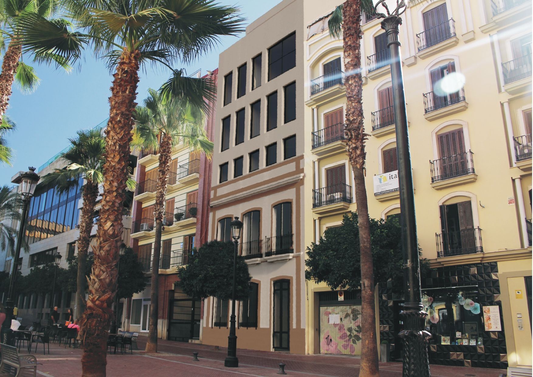 Vista exterior de Pis en venda en  Huelva Capital