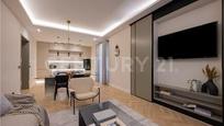 Living room of Flat for sale in  Madrid Capital  with Air Conditioner, Heating and Furnished