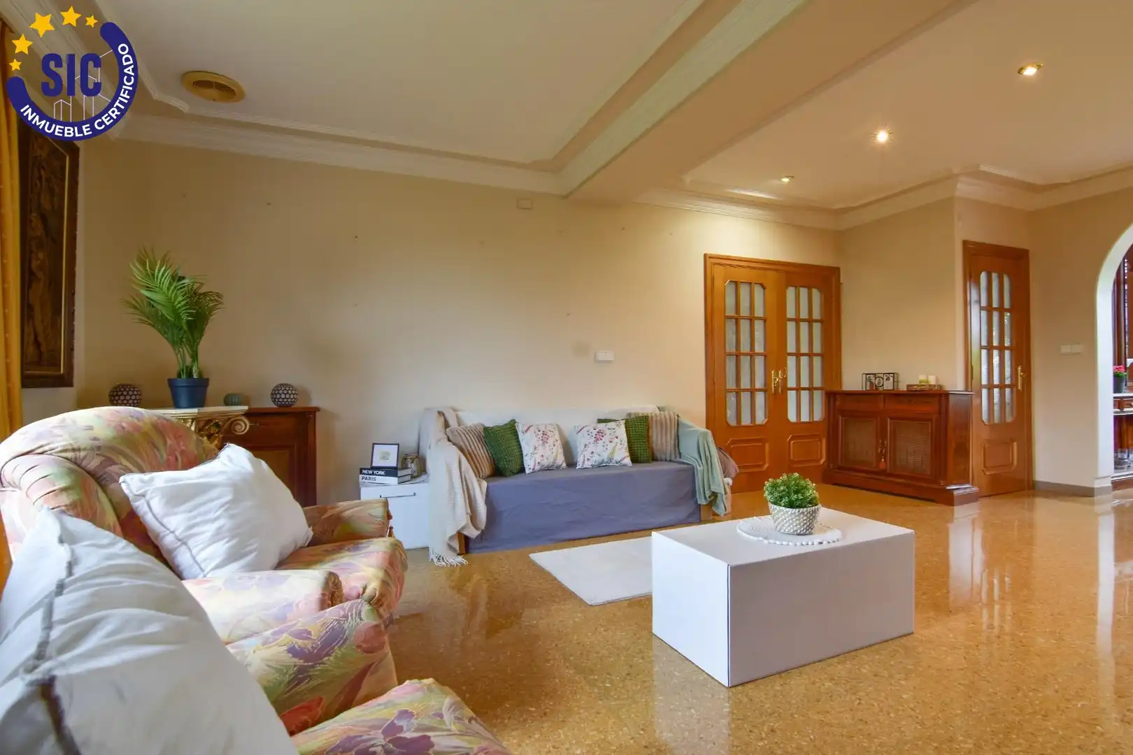 Sala de estar de Casa o chalet en venta en Torrent con Aire acondicionado, Jardín privado y Terraza