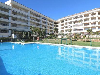Swimming pool of Apartment for sale in Marbella  with Air Conditioner, Terrace and Swimming Pool