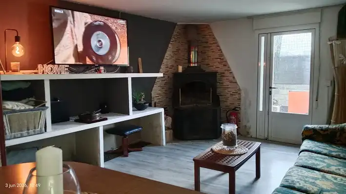 Sala d'estar de Casa o xalet en venda en Grisaleña amb Jardí privat i Moblat