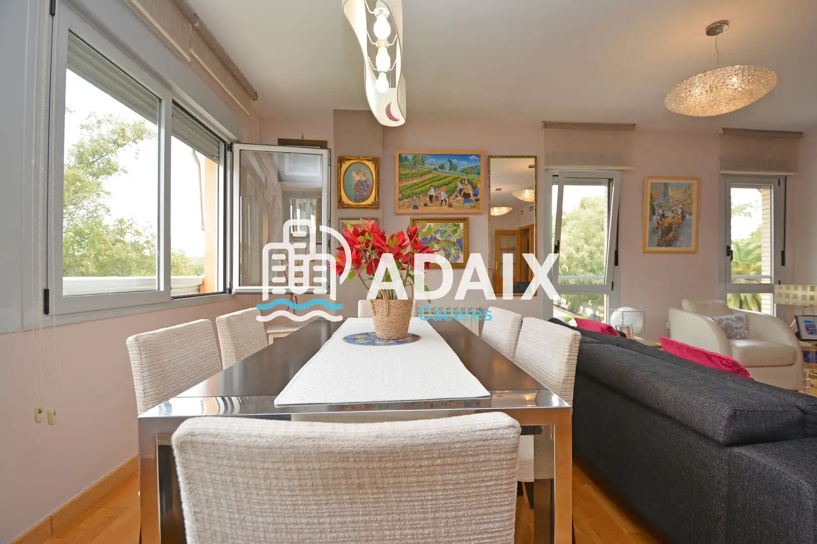 Comedor de Ático en venta en Cáceres con Aire acondicionado, Calefacción y Terraza
