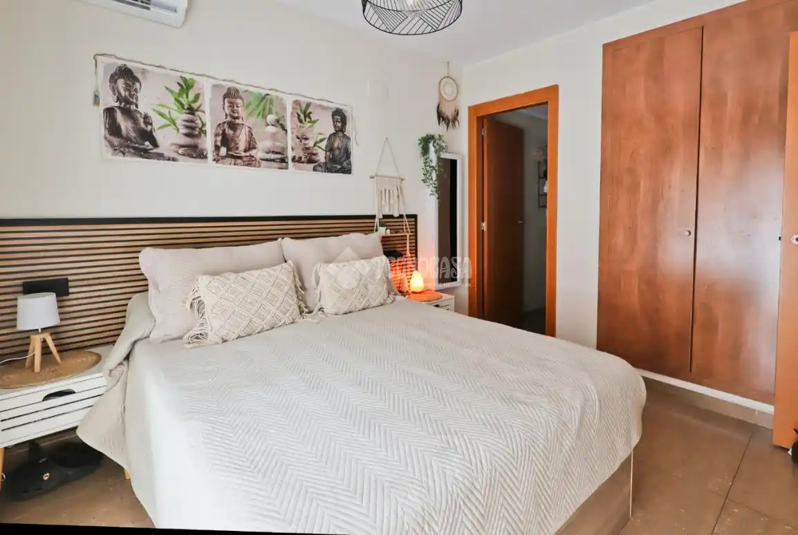 Schlafzimmer von Wohnung zum Verkauf in Sagunto / Sagunt mit Klimaanlage, Heizung und Balkon